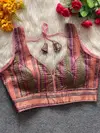Tew Heavy Jecquard Blouse Wholesale Clothing Suppliers In India